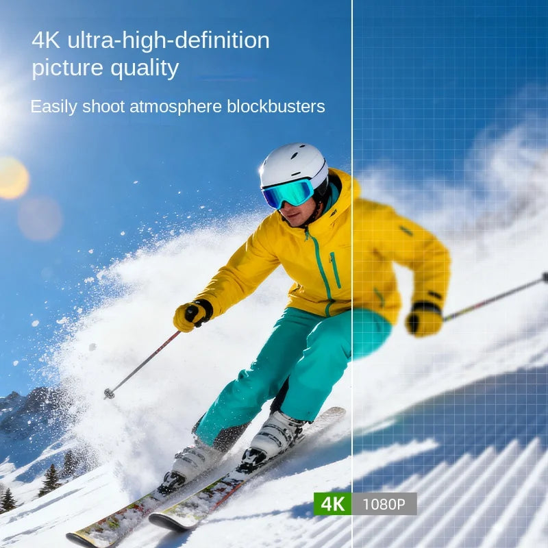 4K Pocket Gimbal Camera – Auto Tracking & WiFi